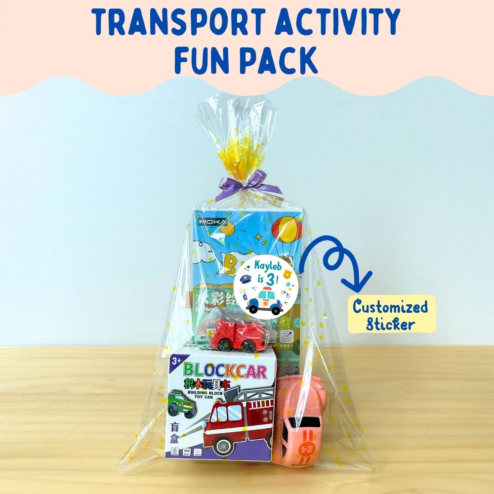 Transport Theme Activity Fun Goodie Bag