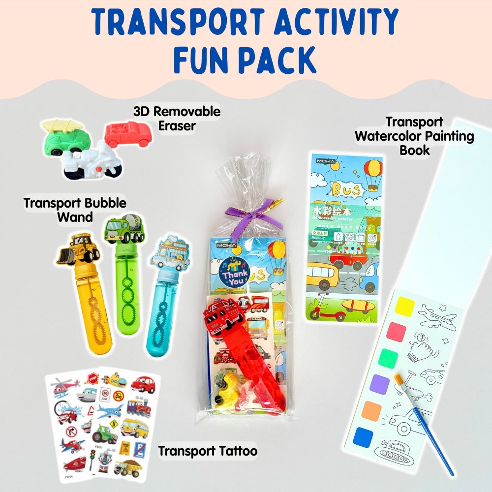 Transport Theme Activity Fun Goodie Bag