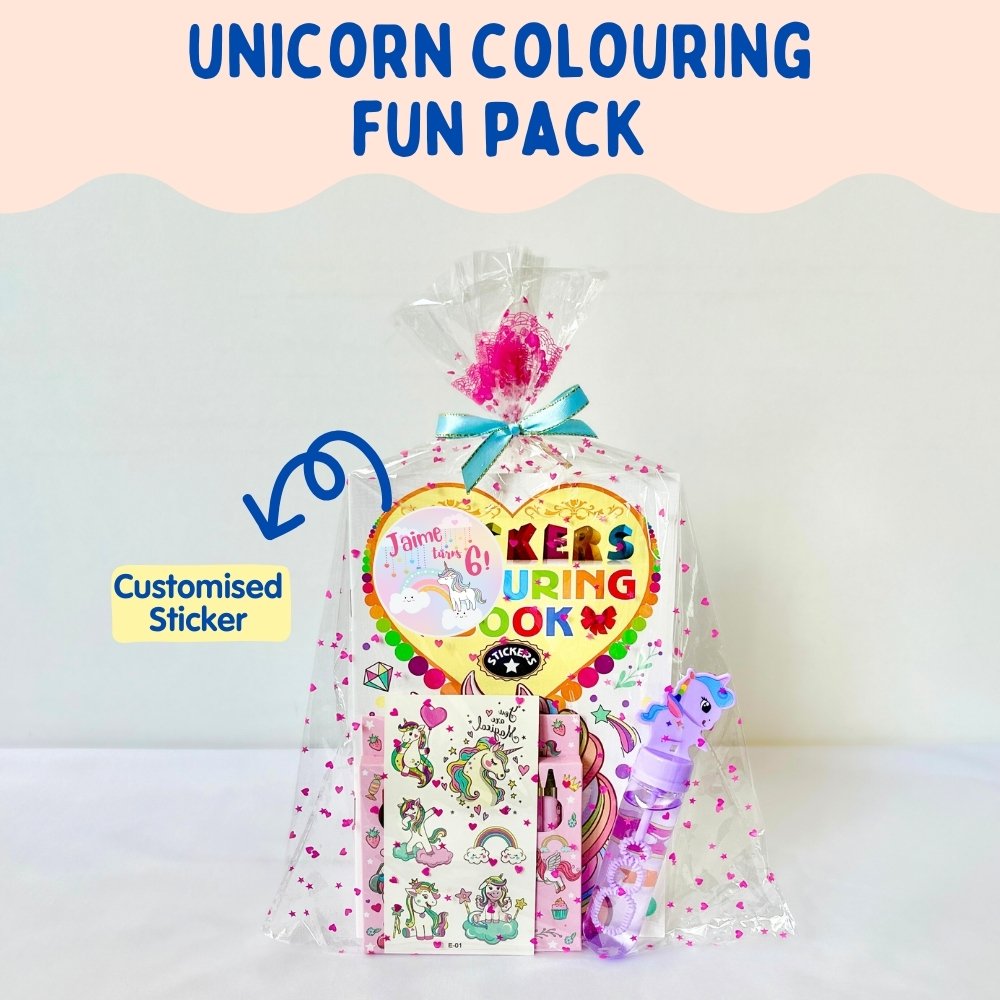 Unicorn Colouring Fun Goodie Bag