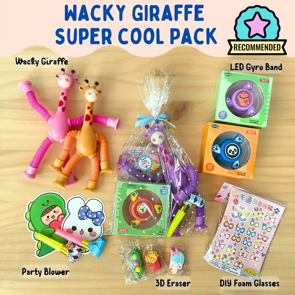 wacky giraffe super cool pack