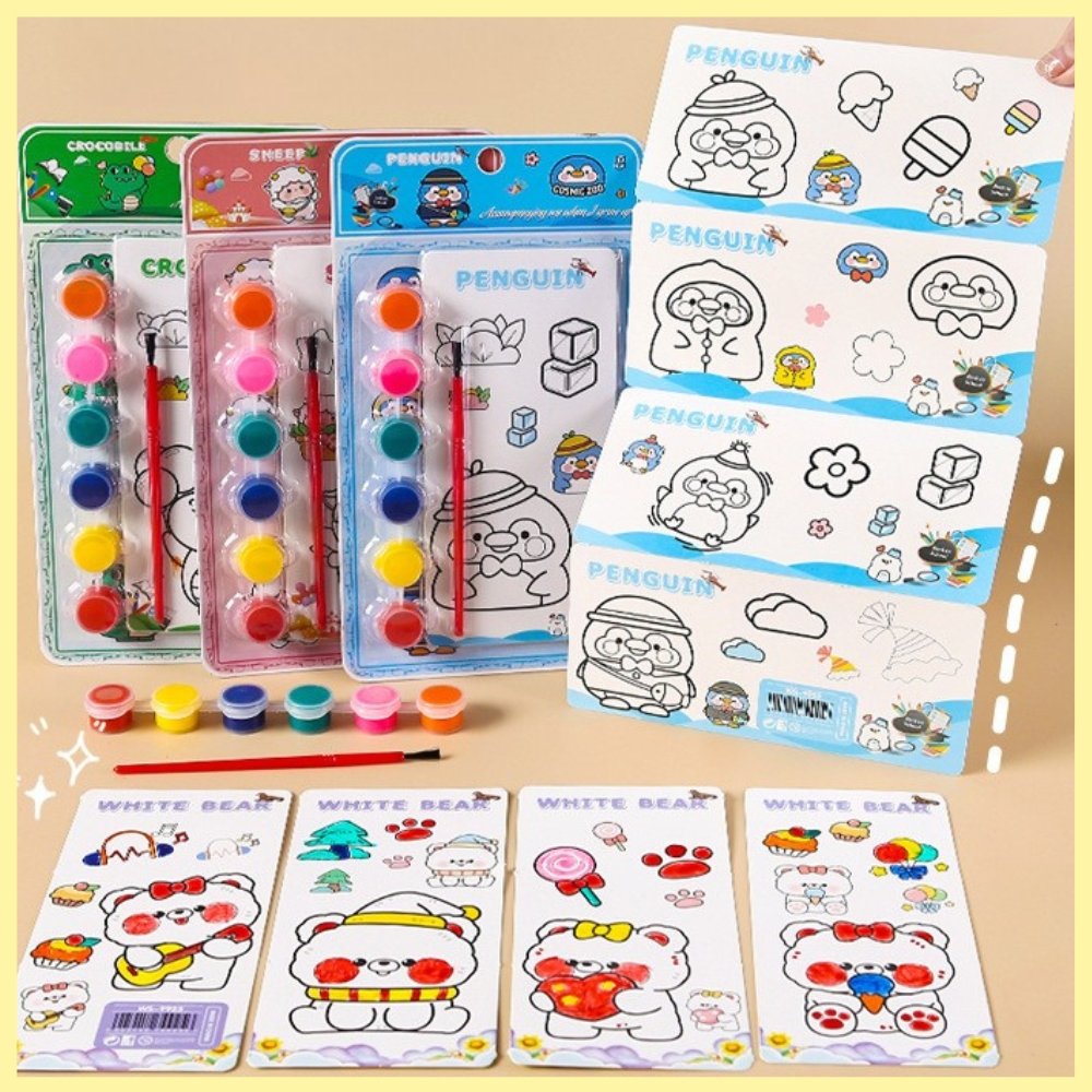 Watercolour Painting Card Set