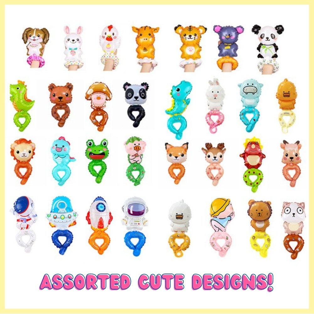 wrist balloon with cute designs